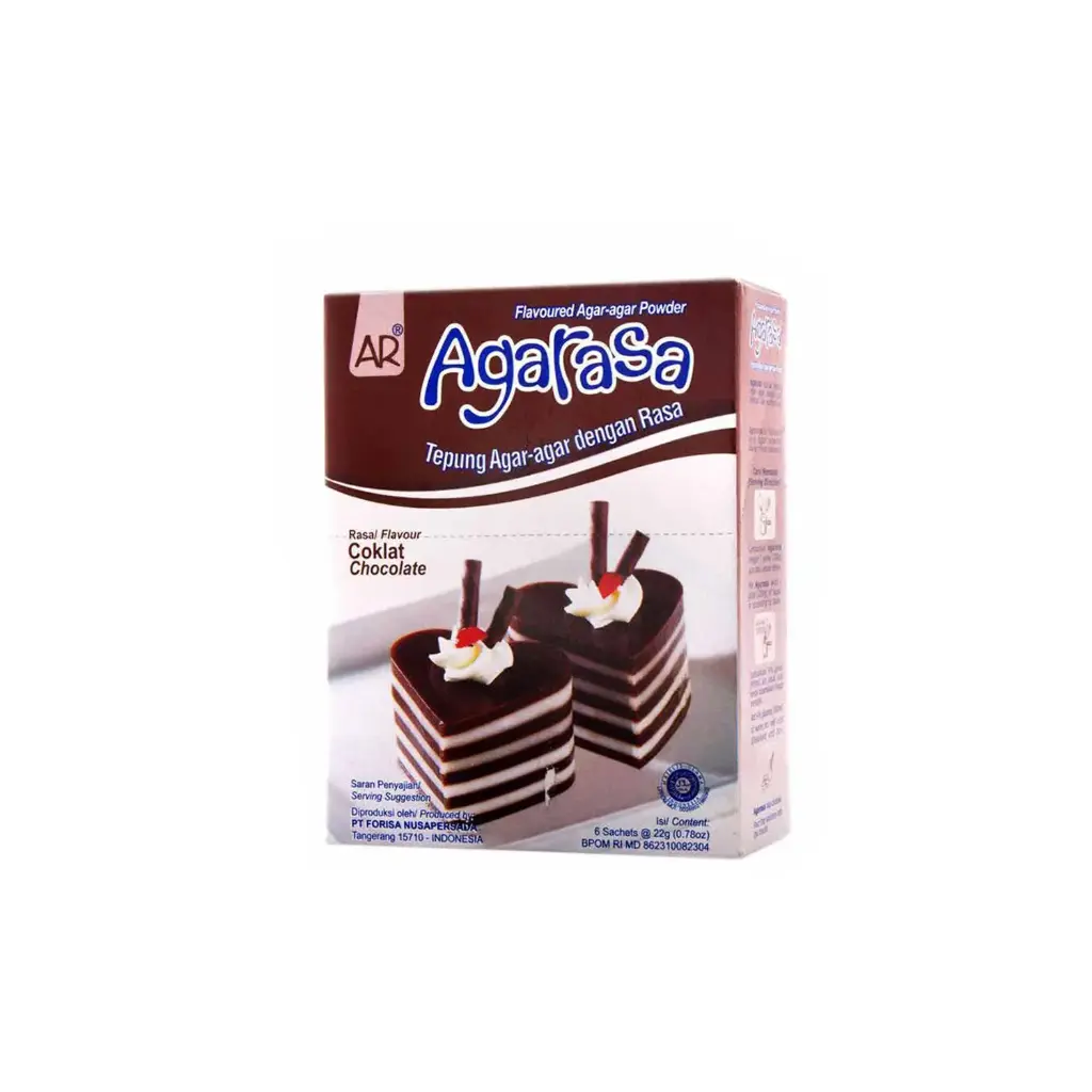 مسحوق أجار أجار بنكهة الشوكولاتة 22 جرام