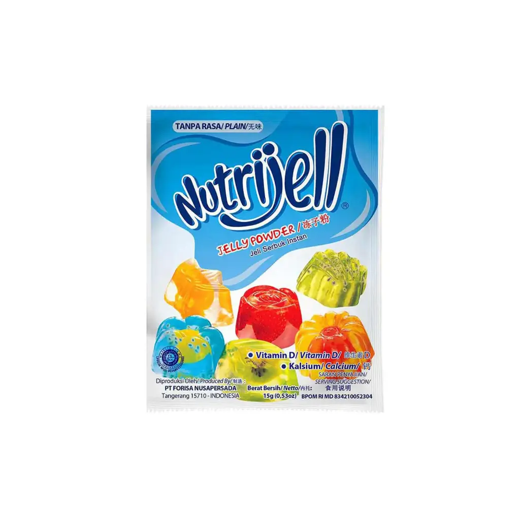 Nutrijell Konnyaku jelly powder Plain 15g