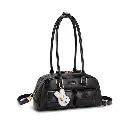 Soksu Women's Shoulder Bag - Black