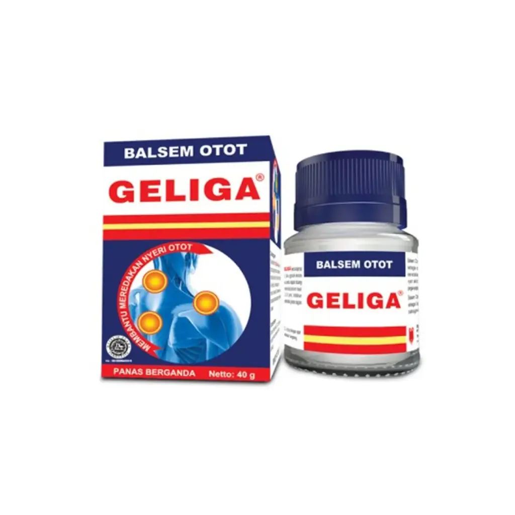 Cap Lang GELIGA Muscle Balm 40 GR