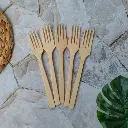 Handmade Pine Wood Fork - Wooden Spoon