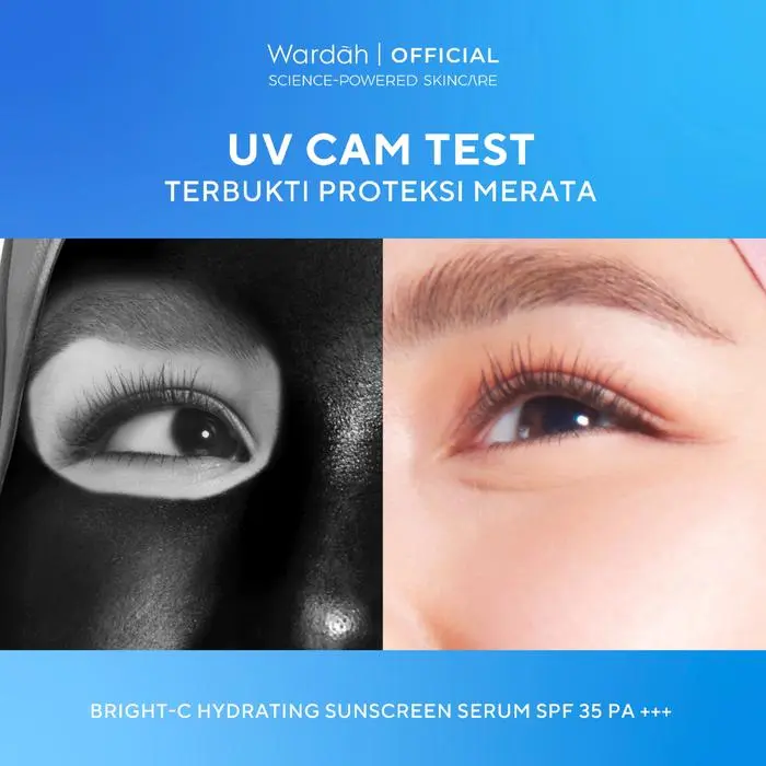 Wardah UV Shield Bright C-Hydrating Sunscreen Serum SPF 35 PA+++