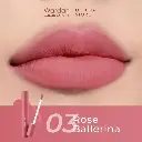 WARDAH Colorfit Velvet Matte Lip Mousse - 03 Rose Ballerina