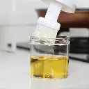 EzzyMart Kitchen Oil Brush With Storage Bottle