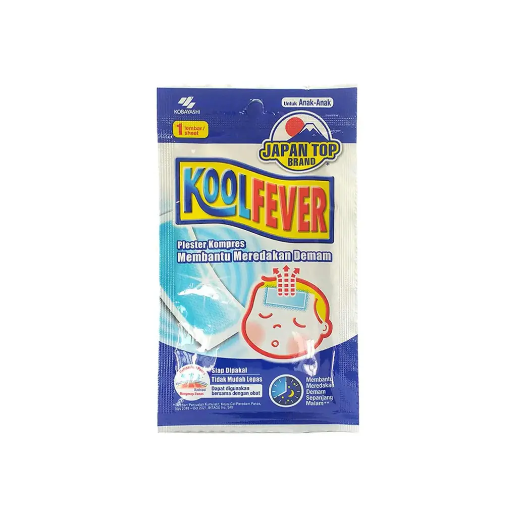 Cap Lang Kool Fever Children's Fever Reducing Plaster