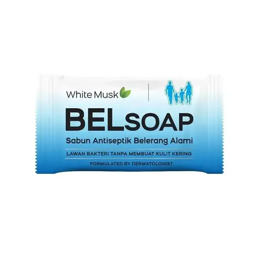 Belsoap White Musk Antiseptic Soap 65g - Antiseptic Soap