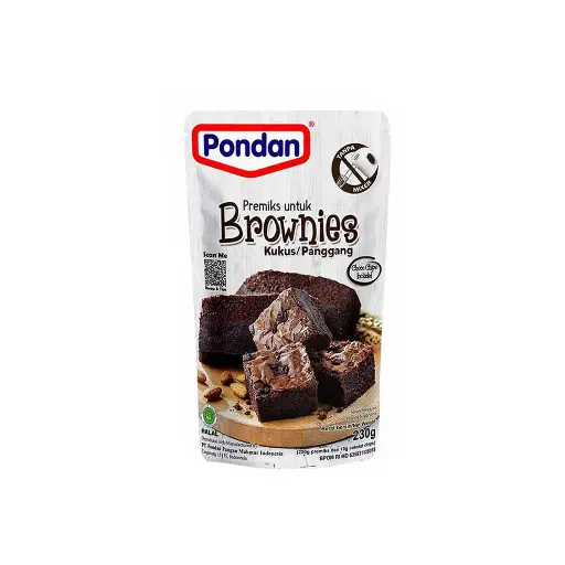 Pondan Steamed brownies / baked chocolate 230g