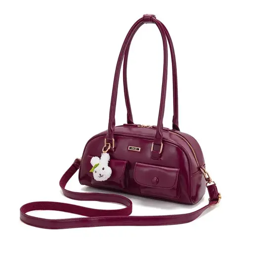 Soksu Women's Shoulder Bag - Cherryred