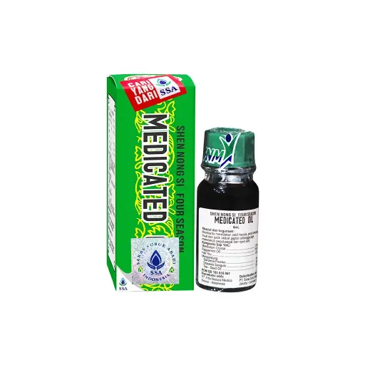 Shen Nong Si Four Season Medicated Oil - 6 mL