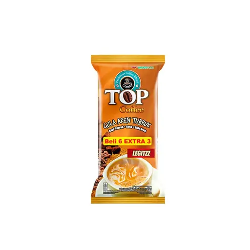 Top Coffee coffee with brown sugar tubruk 9x27g