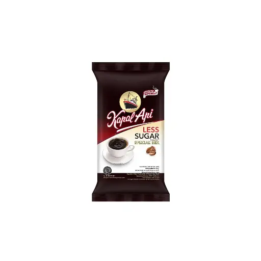 Kapal Api Coffee Powder Less Sugar Special Mix 10x21g
